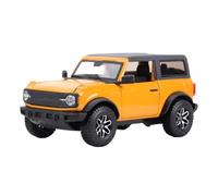 HUIPENPP Per Ford Per Bronco Badlands Veicoli Statici Pressofusi Modello Di Decorazione Per Auto Regali 1:24 Decorazioni da collezione(Orange)