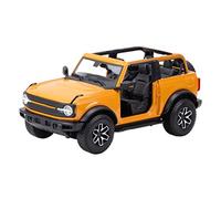 HUIPENPP Per Ford Per Bronco Per Badlands Veicoli Statici Pressofusi Modello Di Decorazione Per Auto Regali 1:18 Decorazioni da collezione(Orange)