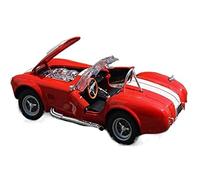 HUIPENPP Per Ford Per Mustang Shelby 427 S/C 1965 Modello Di Auto In Lega Diecast Veicoli Auto Regali Di Compleanno 1:24 Decorazioni da collezione(Red)