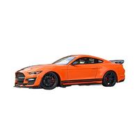 HUIPENPP Per Ford Per Mustang Shelby GT500 2020 Statico Die Cast Veicoli Modello Di Auto Decorazione Regali 1:24 Decorazioni da collezione(Orange)