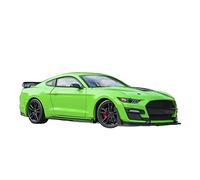HUIPENPP Per Ford Per Mustang Shelby GT500 2020 Statico Die Cast Veicoli Modello Di Auto Decorazione Regali 1:24 Decorazioni da collezione(Green)