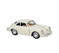 HUIPENPP Per Porsche 356B Coupe 1961 Modello Di Auto In Lega Diecast Veicoli Auto Regali Di Compleanno 1:24 Decorazioni da collezione(White)