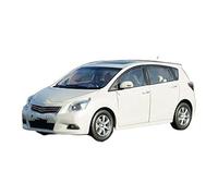 HUIPENPP Per Toyota EZ VERSO Modello In Metallo Per Auto Regalo In Lega Statica Per Hobby Display 1:18 Decorazioni da collezione(White)