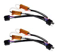 HUIQIAODS H4 LED Decoder 50W 8 ohm Faro Canbus Errore Cancellatore Anti-Flicker