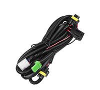 HUIQIAODS - Kit relè con interruttore per fendinebbia, 12 V, 40 A, impermeabile