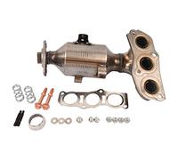 Huiruhy Catalizzatore con kit di montaggio Kit guarnizioni Compatibile con C1 (PM,PN_) 1.0 107 (PM,PN) 1.0 171400Q010 1609158080 1714040030