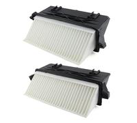 Huiruhy Coppia di filtri aria sinistra + destra Compatibile con Classe C W204 S204 CLS C218 X218 Classe E W212 S212 W213 A207 C207 G W463 GL X164 X166 M W164 W166 6420941904 6420942304