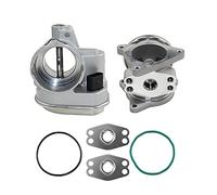 Huiruhy Corpo farfallato + valvola EGR Compatibile con 1.9 2.0 TDI BKD BKC 038128063G 038129637D 038128063M 038131501AN