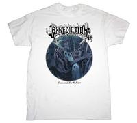 HUISHIJIA Benediction Transcend The Rubicon Death Metal Dismember T-Shirt White XL