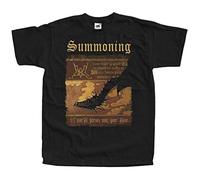 HUISHIJIA Summoning Let Mortal Heroes Sing Your Fame T ShirtBlack 100% Cotton Black S