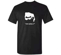 HUISHIJIA Yes Satan Ace Ventura Tshirt Mens Funny When Nature Calls Dvd Black L