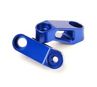 HUISI Adatto for CB650F CB650R CBR650R CB1000R CB650 F/R CBR 650R Accessori for motociclette Supporto for specchietto retrovisore Adattatore for estensione riser(NO LOGO Blue)