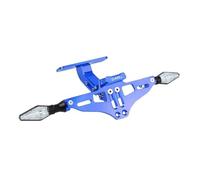 HUISI Adatto for DUCATI Monster S4RS S4R S 2006 2007 2008 Supporto for luce indicatore di direzione regolabile con supporto for targa leggera(C light)