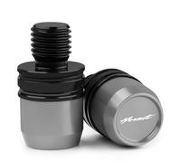 HUISI Adatto for Hornet 900 600 250 250R 160R CB600F CB500F CBR600 2 pezzi CNC alluminio M10X1.25 vite tappo foro specchio moto(TIT)