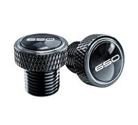 HUISI Adatto for Kawasaki Z900 Z650 Ninja650 Z900RS Z900SE Z 900 650 Accessori for moto Specchietto retrovisore Tappi for fori Viti Bulloni Tappo di copertura(Grey 650 W)