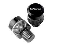 HUISI Adatto for Kawasaki Z900 Z650 Ninja650 Z900RS Z900SE Z 900 650 Accessori for moto Specchietto retrovisore Tappi for fori Viti Bulloni Tappo di copertura(Grey 900 T)