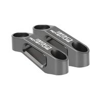HUISI Adatto for KTM 390 ADVENTURE 390 ADV 390ADV 390ADVENTURE 2019 2020 2021 2022 2023 Supporto for estensione specchietto retrovisore for moto(Gray)