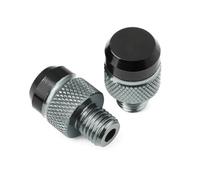 HUISI Adatto for Monkey125 Z125 Monkey 125 Z 125 2018-2023 2019 2020 2021 2022 Accessori for moto Tappo for foro specchietto Bulloni(B Titanium)
