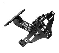 HUISI ADATTO for SUZUKI GSX-8S GSX 8S 2025 2024 2023 Supporto for targa regolabile for moto Luci di direzione(Black)