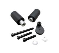 HUISI Adatto for Suzuki GSXR 600 2001-2003 GSX-R 750 GSXR750 2000-2003 GSXR 600 750 Slider telaio for moto Protezione anticaduta(Black)