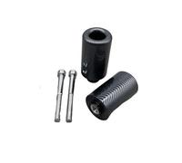 HUISI Adatto for Suzuki GSXR1000 GSXR GSX-R 1000 K7 2007 2008 GSX R Moto Slider Telaio Nero Carbonio Senza Taglio Protezione Anticaduta(Carbon)