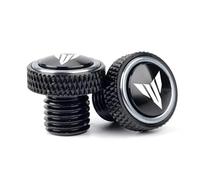 HUISI Adatto for Yamaha MT07 MT09 MT10 MT15 FZ09 FZ07 MT 07 09 10 SP Accessori for moto Tappi for fori specchietti M10*1,25 Bulloni for viti di copertura(Gray)