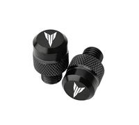 HUISI Adatto for Yamaha MT07 MT09 MT10 MT15 MT 07 09 10 SP FZ09 FZ07 Accessori for moto Tappi for fori specchietti M10*1.25 Viti Bulloni Coperture(Black)