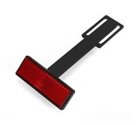 HUISI Adatto for YAMAHA Tenere 1200 700 TMAX TMAX500 TMAX530 TMAX 560 Tech Max Supporto for targa estensibile Catarifrangente posteriore Luce targa