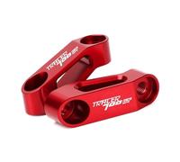 HUISI Adatto for YAMAHA Tracer 700 700gt 900 900gt TRACER700 GT TRACER900 GT Tracer Specchietti retrovisori Estensione Riser Adattatore Staffa(Red-TRACER 700GT)
