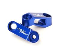 HUISI Adatto for YaMaha TRACER 700 900 TRACER 700GT 900GT Adattatori for estensori specchietti retrovisori, base specchietti retrovisori, staffa di estensione(TRACER 700GT Blue)