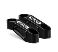 HUISI Adatto for Yamaha XSR700 XSR900 Xsr700 900 Adattatori estensori for specchietti retrovisori for motociclette, base for specchietti retrovisori, staffa di estensione(XSR700 Black)