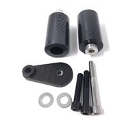 HUISI Adatto for Yamaha YZF R6 2003-2005 YZF R6S 2006-2008 Slider telaio for moto Protezione anticaduta Blocco pastiglie motore(Carbon)