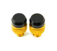 HUISI Adatto for Zontes G1125 ZT125 150D 310R 310X 350D 350E 350M 368G 368K 703T 703RR Vite di modifica dello specchio della motocicletta Tappo del foro dello specchio(Gold no logo)