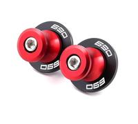 HUISI Fit For KTM 690 SMC R Duke 690SMC-R 690duke 2009-2016 2019 2020 2021 2022 Moto M10 Forcellone Bobine Slider Stand Vite 2PCS(10MM-red)