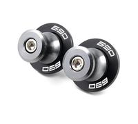 HUISI Fit For KTM 690 SMC R Duke 690SMC-R 690duke 2009-2016 2019 2020 2021 2022 Moto M10 Forcellone Bobine Slider Stand Vite 2PCS(10MM-gray)