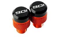 HUISI M10 * 1.25 Misura for Husqvarna SVARTPILEN 701 401 Norden 901 Svartpilen401 Specchietti Moto Tappo Foro Viti Tappi Filo Bullone(901-Orange)