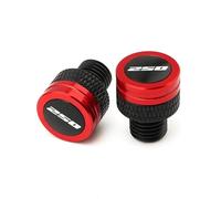 HUISI Misura for Husqvarna Svartpilen 401 250 701 Vitpilen 250 Norden 901 2018-2025 Moto CNC Specchi Tappo Foro Viti Tappi Filo bullone(Red 250)