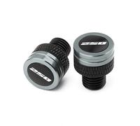 HUISI Misura for Husqvarna Svartpilen 401 250 701 Vitpilen 250 Norden 901 2018-2025 Moto CNC Specchi Tappo Foro Viti Tappi Filo bullone(Titanium 250)
