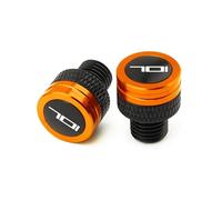 HUISI Misura for Husqvarna Svartpilen 401 250 701 Vitpilen 250 Norden 901 2018-2025 Moto CNC Specchi Tappo Foro Viti Tappi Filo bullone(Orange 701)