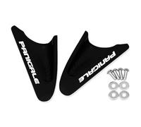 HUISI Moto Parabrezza Copertura Dello Specchio Specchietto retrovisore Guidato Eliminatori Cap Misura for DUCATI PANIGALE 959 1299 Panigale 899 1199(A Black)