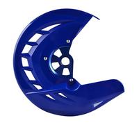 HUISI Protezione disco freno anteriore posteriore da 26 mm adatta for HUSQVARNA TE FE 125 250 300 350 449 450 480 501 2014 2015 TC FC 125 250 300 350 449 450 2014(Front Blue)