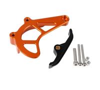 HUISI Protezione for pignone anteriore for moto, adatta for KTM 690 Enduro R 690 SMC R 690 Enduro 690 SMC 2009-2023 2022 2021 2020(Orange)