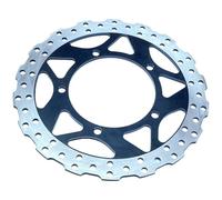 HUISI Rotore del disco freno anteriore e posteriore for moto adatto for Kawasaki Ninja 125 250 300 300R EX300 ABS SL250 Z250 Z300 ER300 2013-2020(Front brake disc)