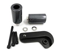HUISI Slider telaio moto protezione anticaduta adatti for Suzuki GSX-R 600 750 GSXR600 GSXR750 K6 K8 2006 2007 2008 2009 2010(Carbon)