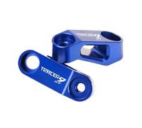 HUISI Supporto for estensione specchietto retrovisore for moto adatto for YAMAHA TRACER9 TRACER 9GT TRACER 9 GT TRACER9GT 2021 2022 2023(TRACER 9 GT Blue)