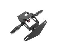 HUISI Supporto for targa posteriore adatto for Kawasaki Z 900 2021-2024 ZH2 H2 2020-2023, supporto for parafango posteriore for moto(A-LED TUNRN LIGHT)