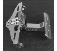 HUISI Supporto for targa posteriore for moto, adatto for CB 600 F CB600F CB599 HORNET 1998-2006 2005 2004 2003 2002 2001(Gray)