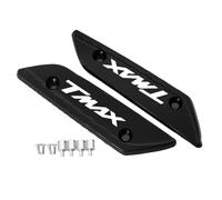 HUISI Tappo for eliminatori di specchietti azionati dal parabrezza adatto for TMAX 560 TECH MAX 2022 2023 2024 Copertura del foro dello specchio motociclo(Black TMAX)