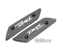 HUISI Tappo for eliminatori di specchietti azionati dal parabrezza adatto for TMAX 560 TECH MAX 2022 2023 2024 Copertura del foro dello specchio motociclo(Titanium TMAX 560)