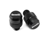 HUISI Tappo for foro specchietto retrovisore, bulloni, copertura, adatto for BENELLI 502C 752S TRK 702 502X 251 Leoncino 500 250 TNT 125 300 600(Black)